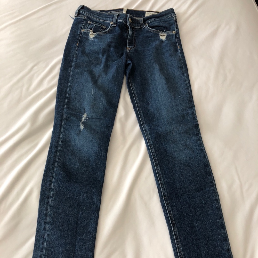 Rag & bone skinny jeans for women size 28